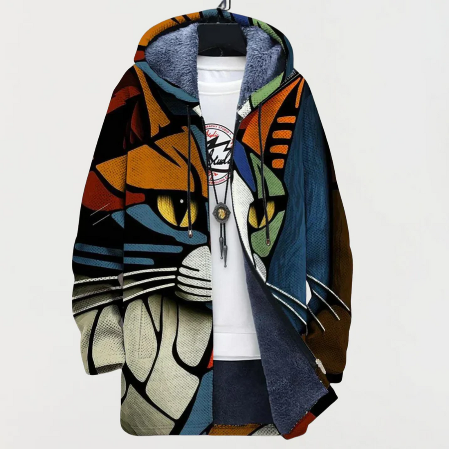 Sibilla - art -inspired cardigan