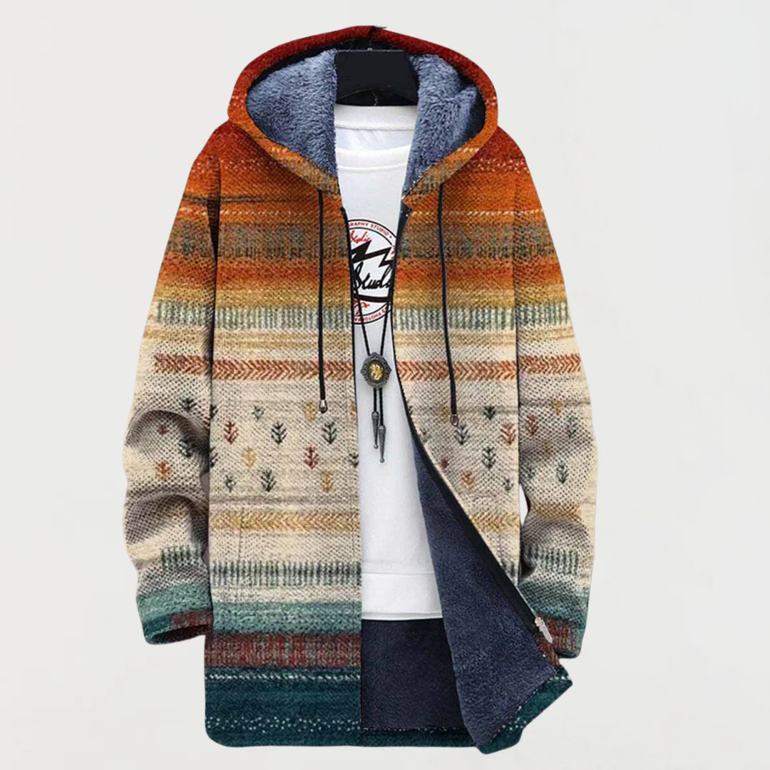 Mirta - art -inspired cardigan