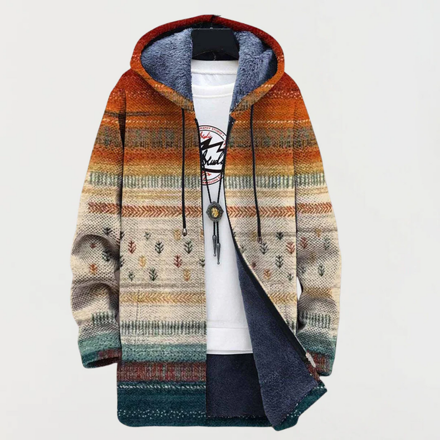 Mirta - art -inspired cardigan
