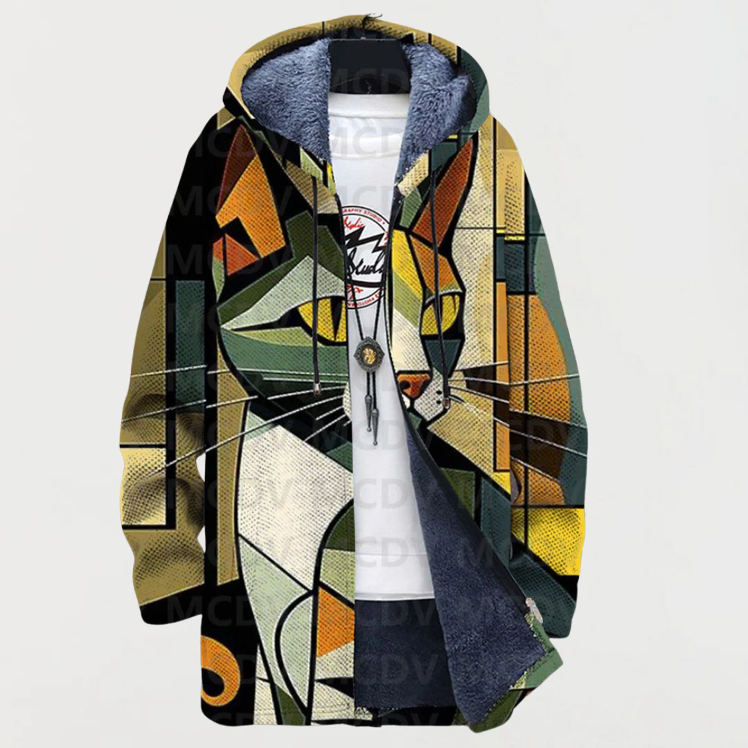 Ottavia - art -inspired cardigan