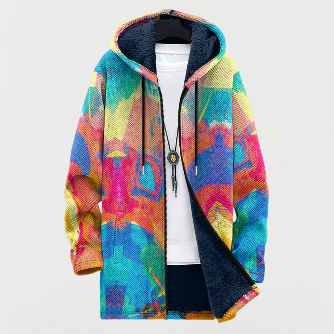 Eugenia - art -inspired cardigan