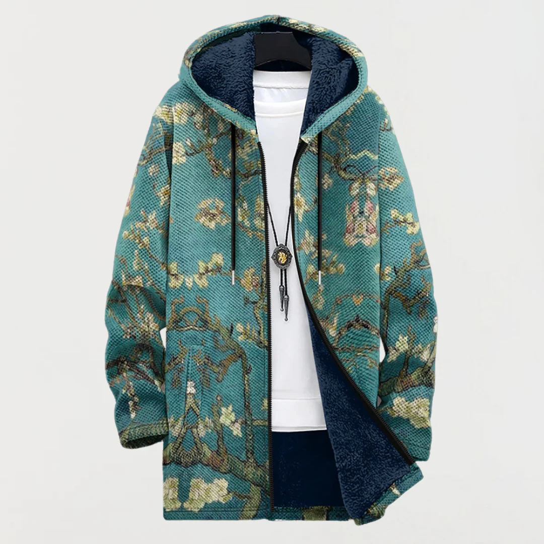 Fiora - art -inspired cardigan