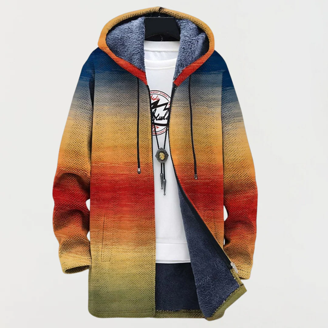 Maya - art -inspired cardigan