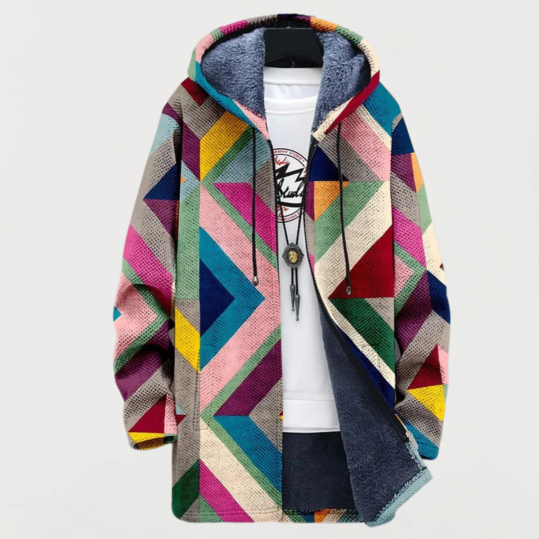 Viola - art -inspired cardigan