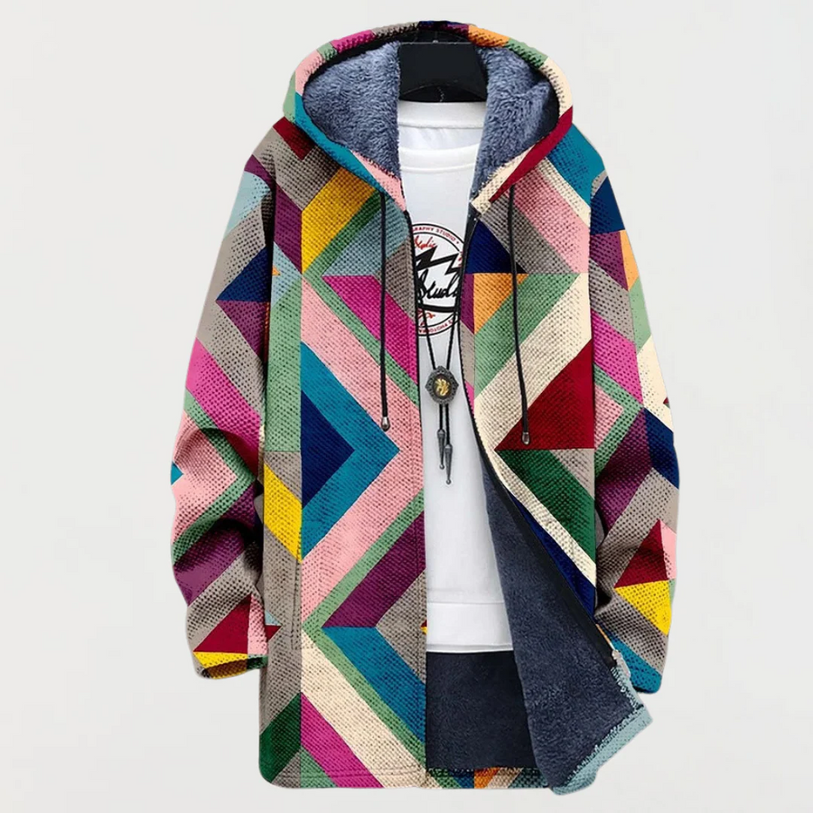 Viola - art -inspired cardigan