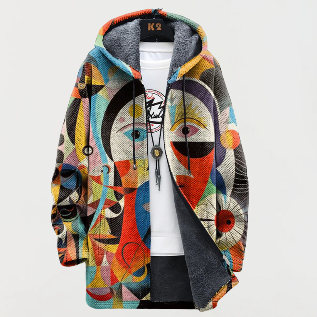 Isotta - art -inspired cardigan