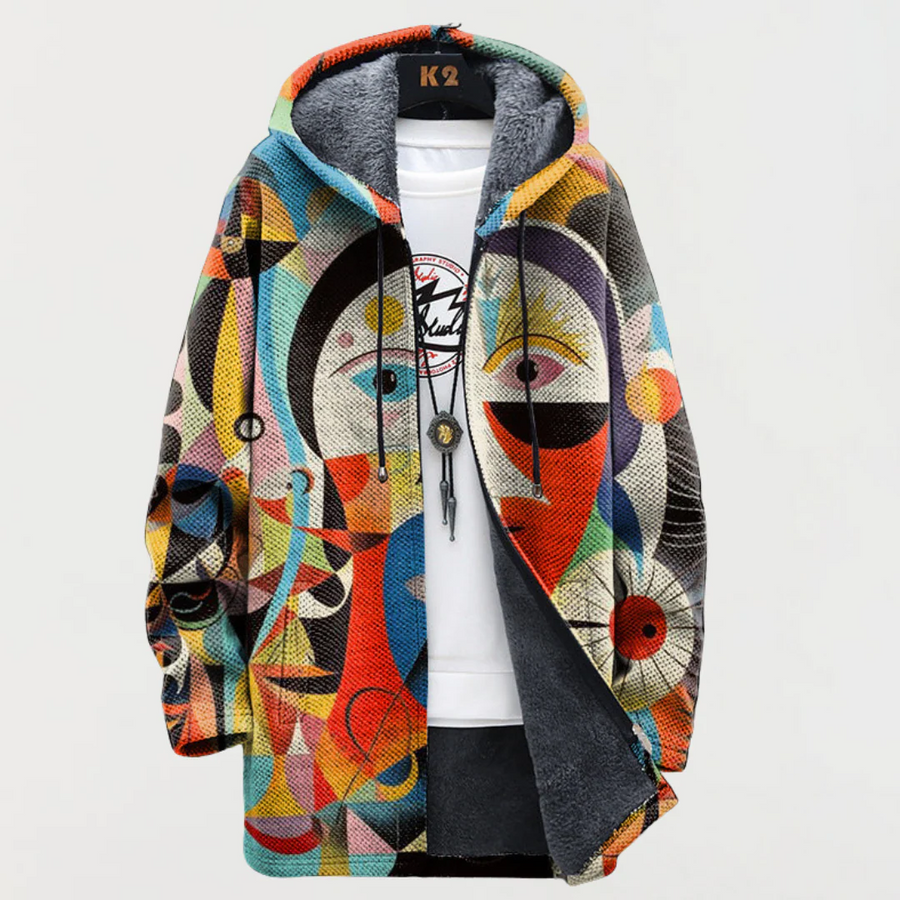 Isotta - art -inspired cardigan