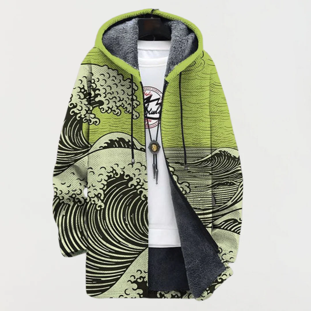 Delfina - art -inspired cardigan