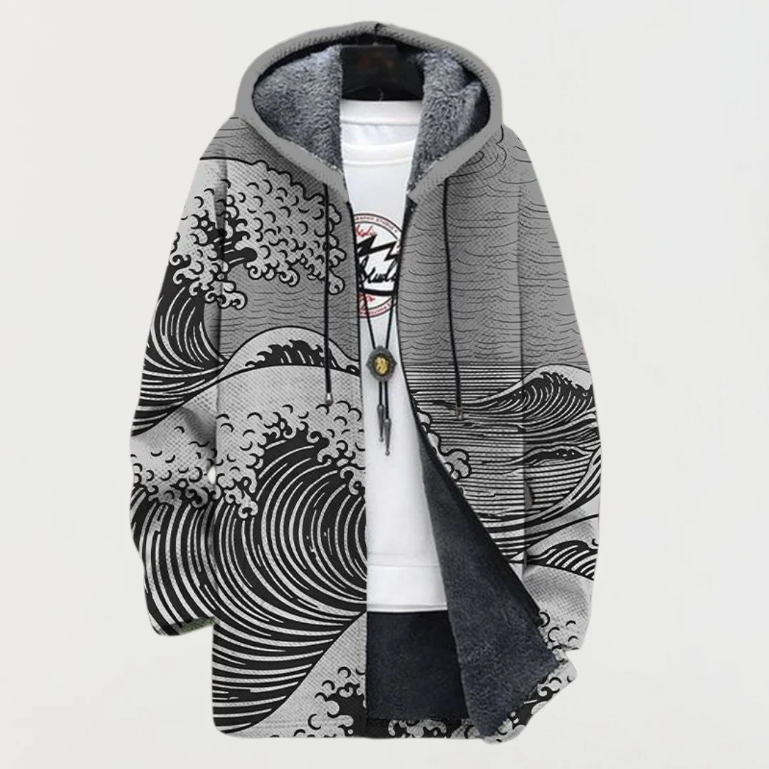 Delfina - art -inspired cardigan