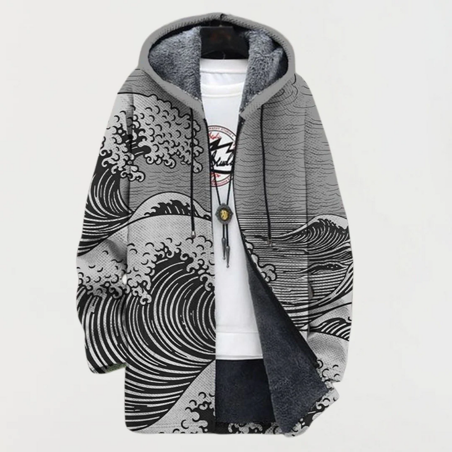 Delfina - art -inspired cardigan