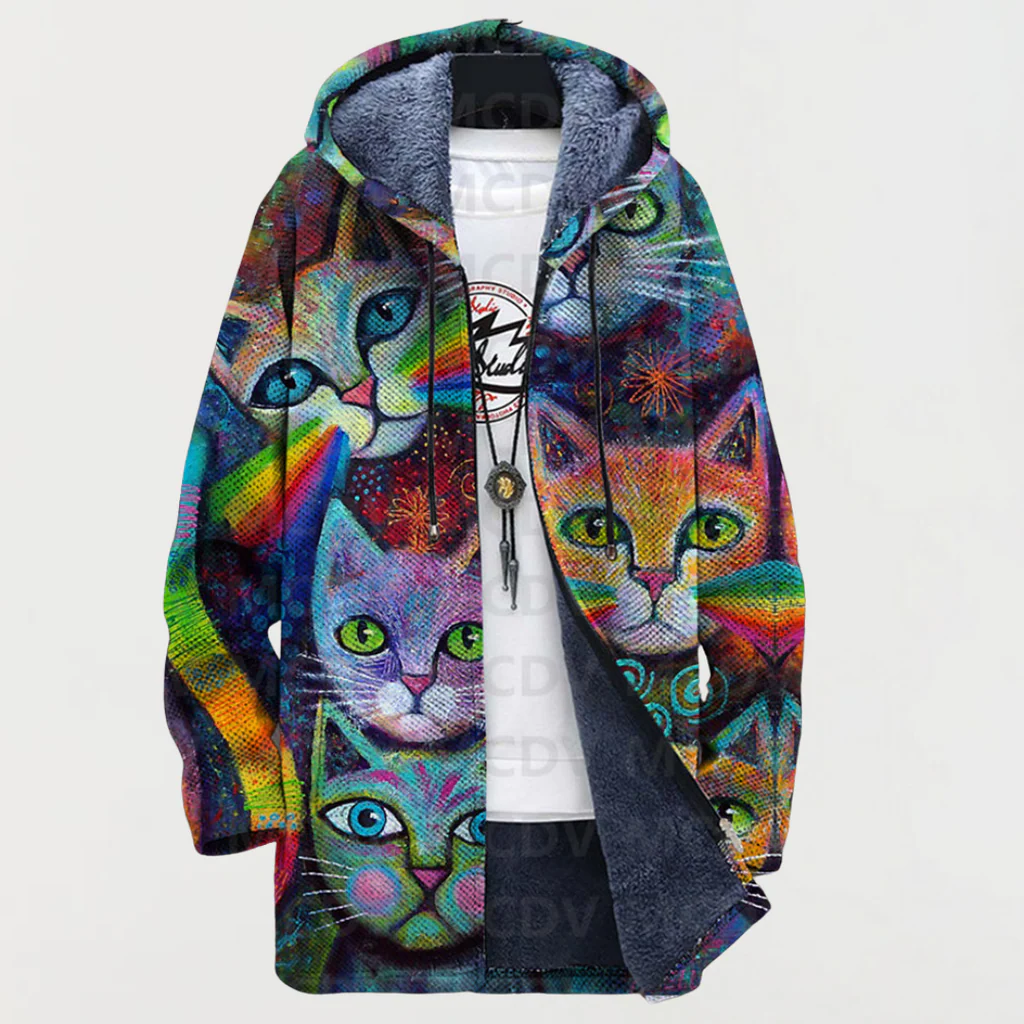 Calliope - art -inspired cardigan