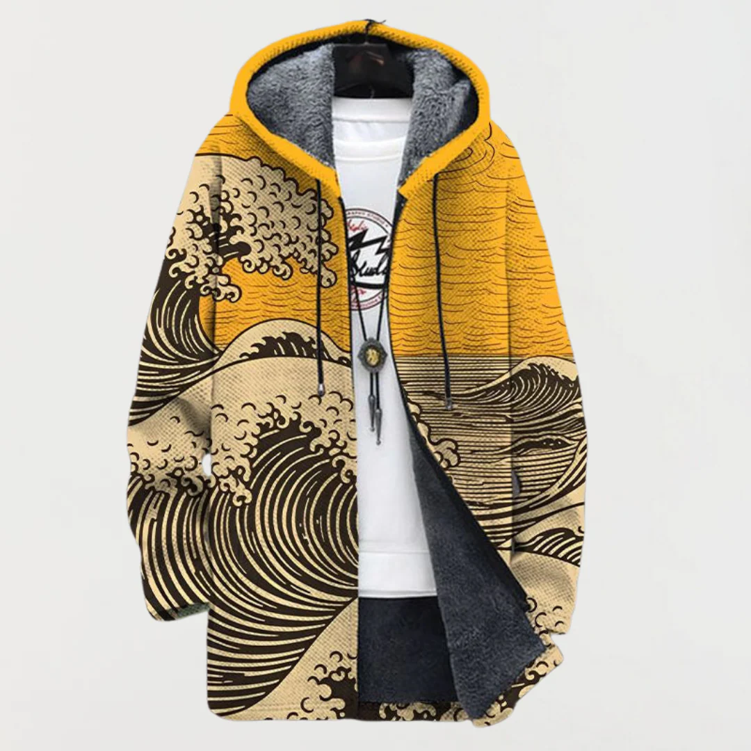 Delfina - art -inspired cardigan