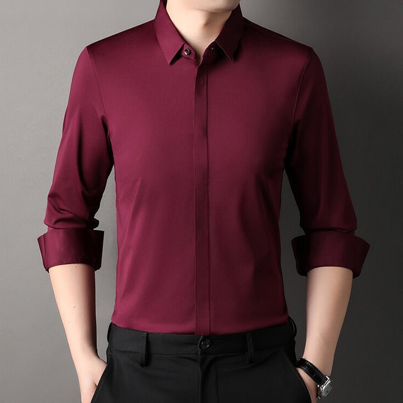 Halvric - Wrinkle-Resistant Stretch Shirt