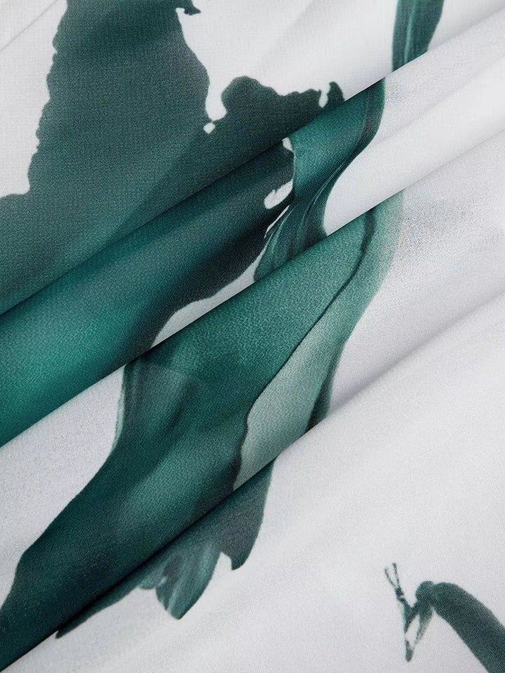 Winonah | Watercolor Maxi Dress