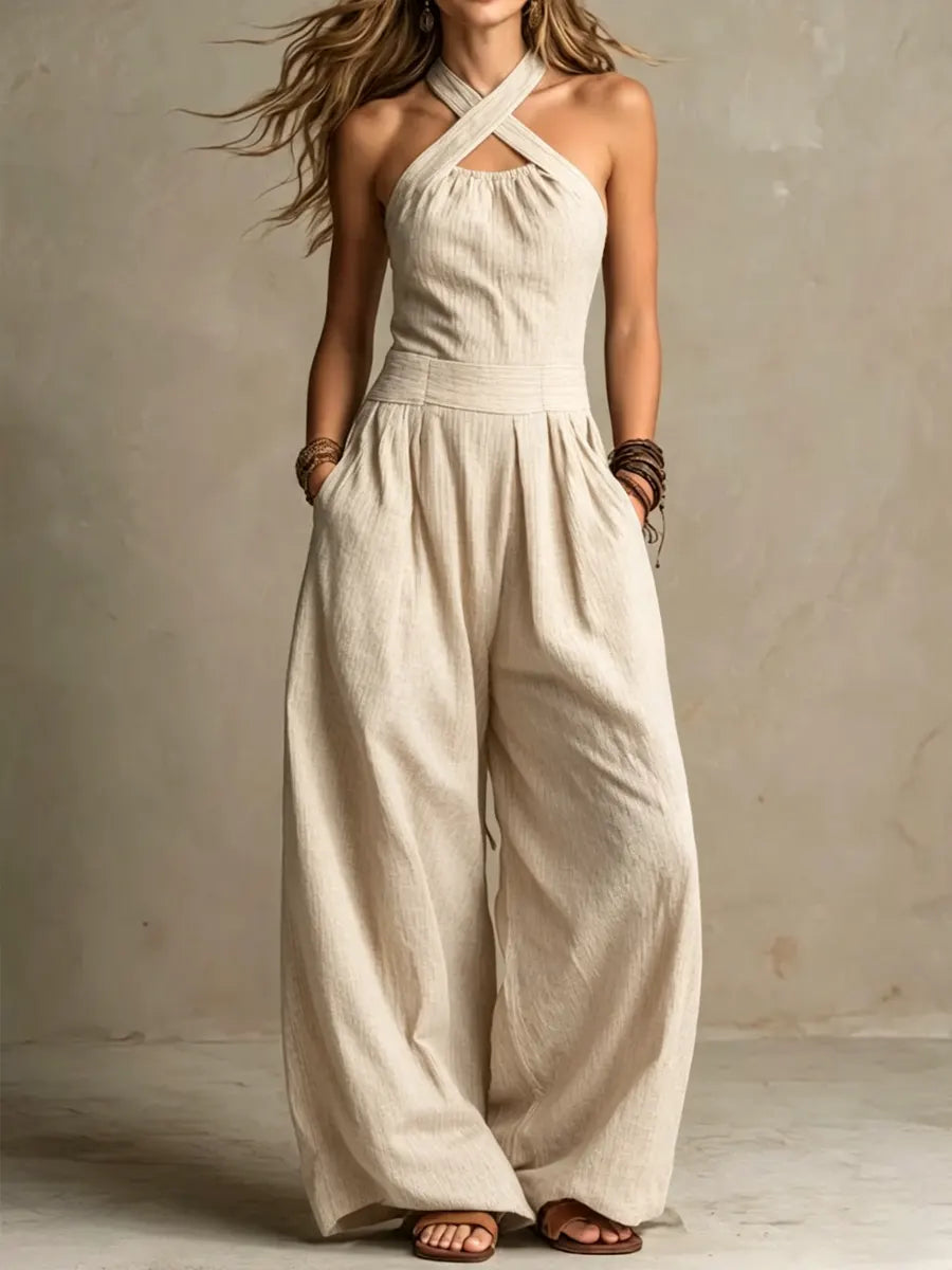 Karissa - Fluid Wide-Leg Jumpsuit
