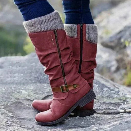 Mia® | Ankle Boots With Side Zipper