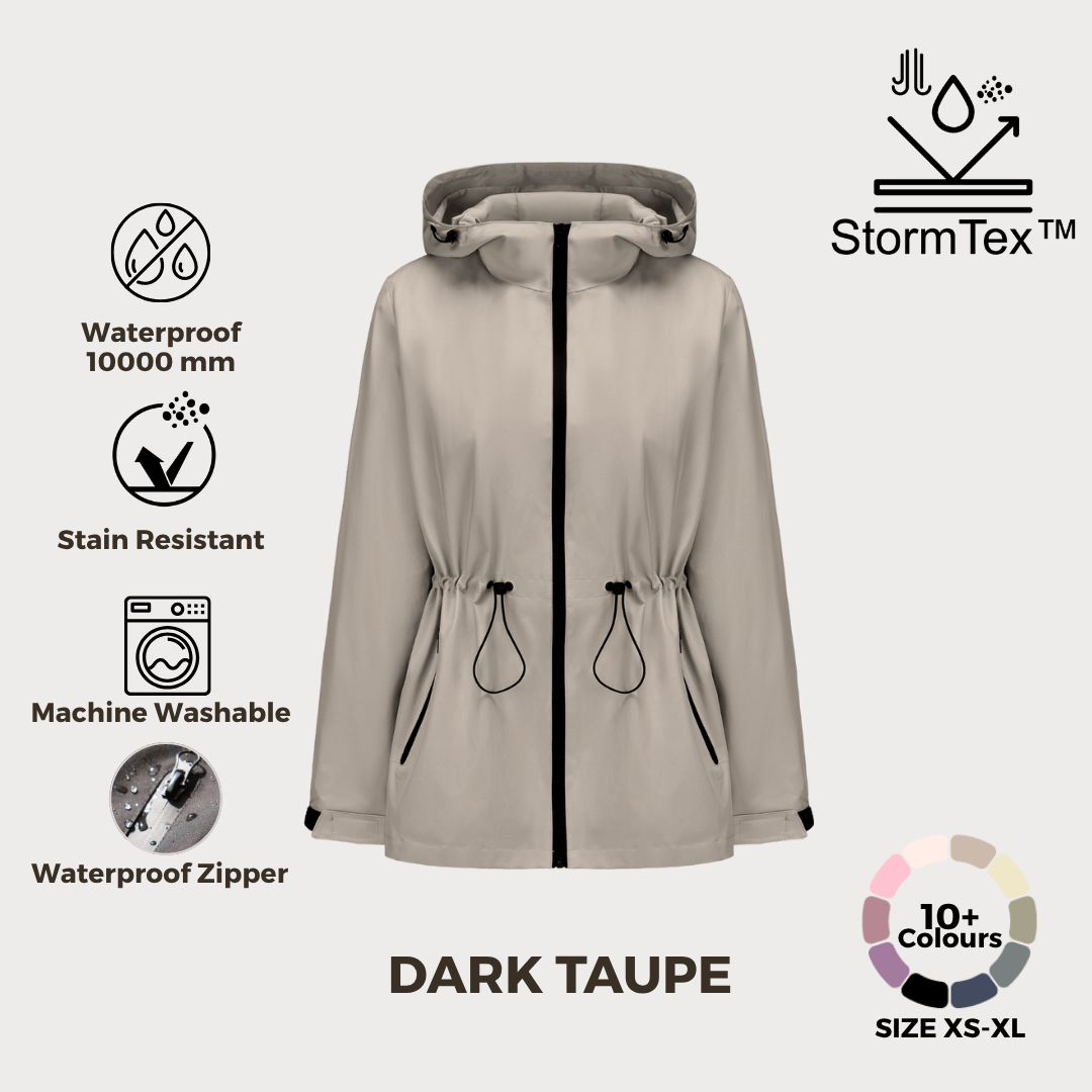 SAGE | LIGHTWEIGHT WATER REPELLENT RAINCOAT