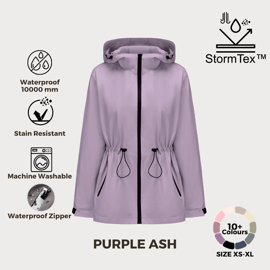 SAGE | LIGHTWEIGHT WATER REPELLENT RAINCOAT