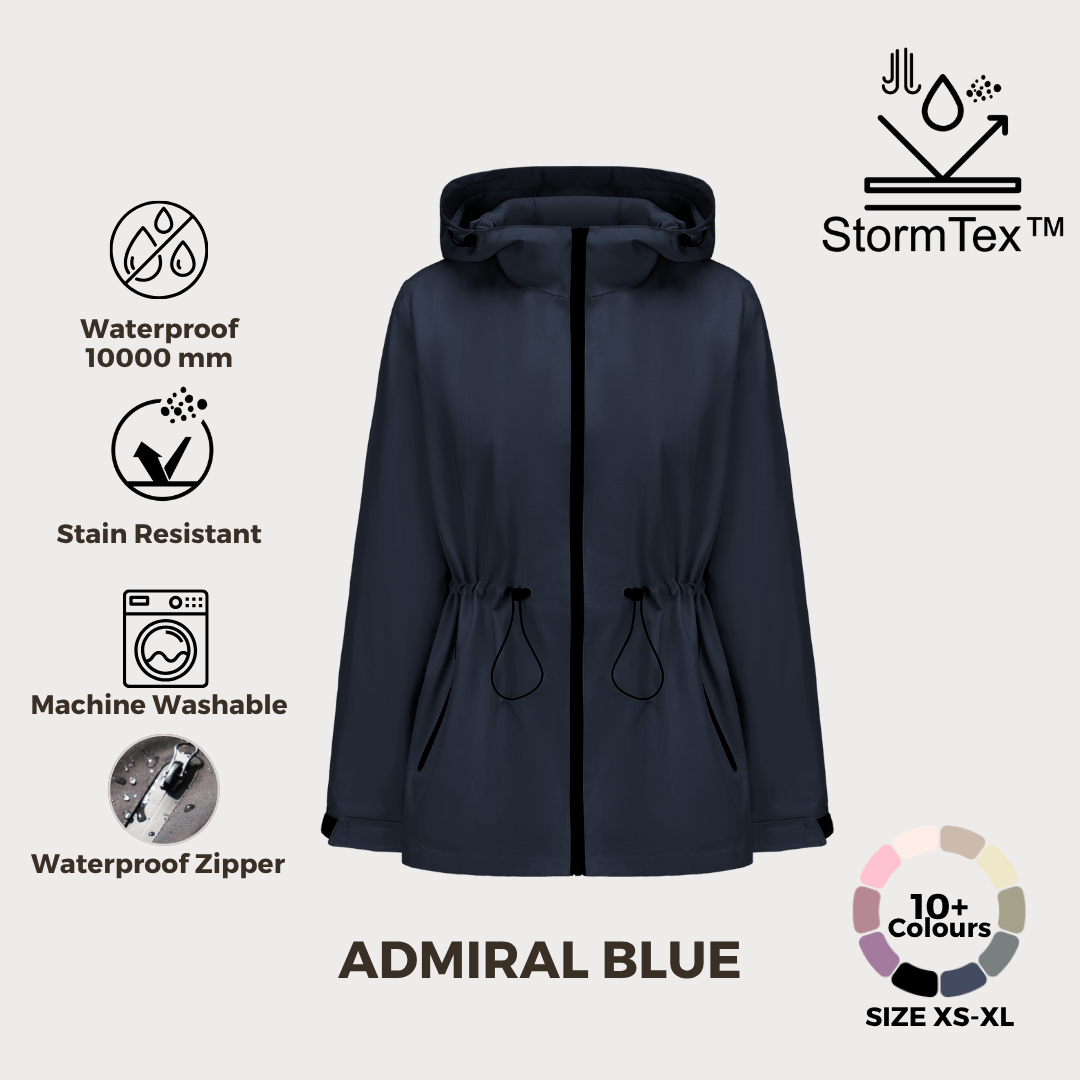 SAGE | LIGHTWEIGHT WATER REPELLENT RAINCOAT