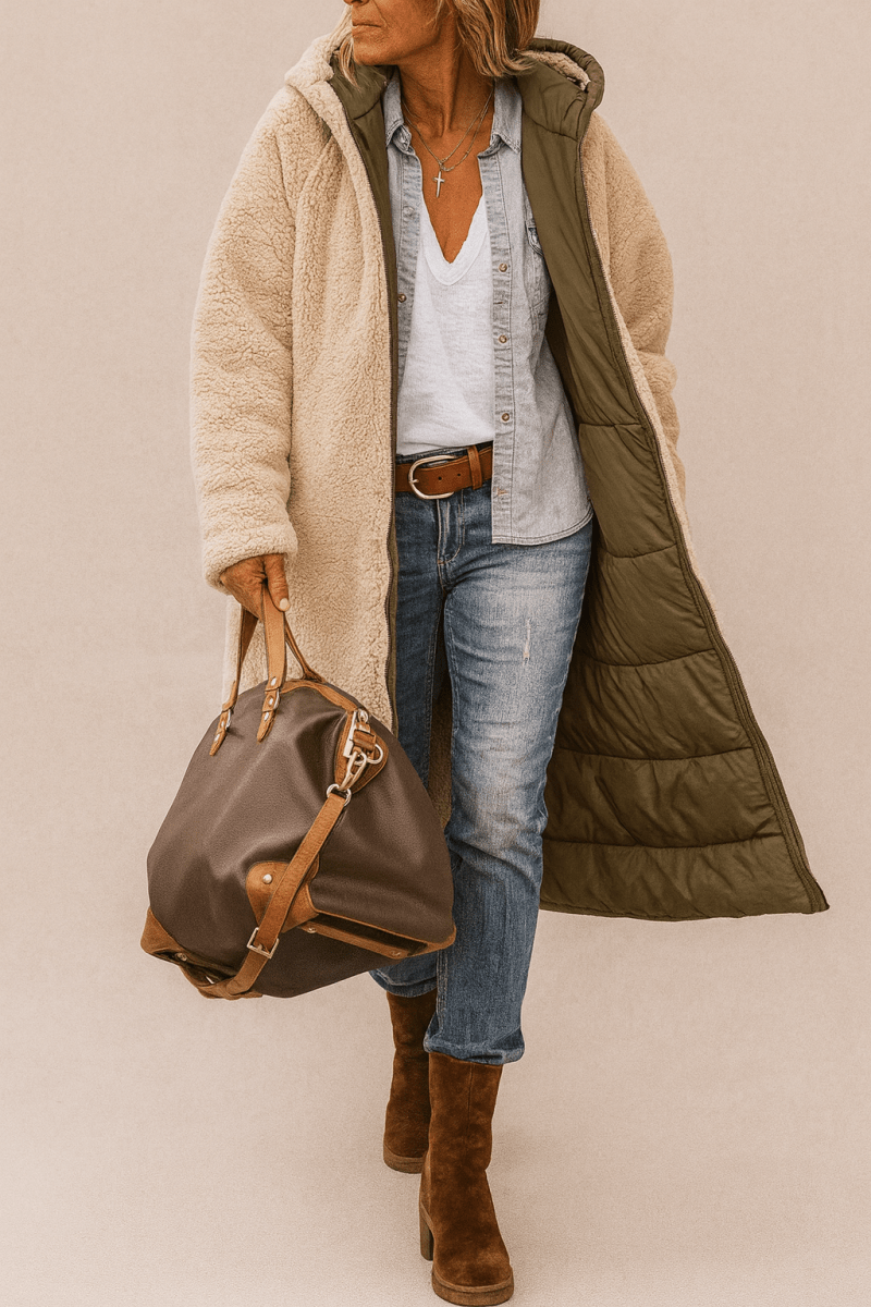 SASHA | REVERSIBLE COAT