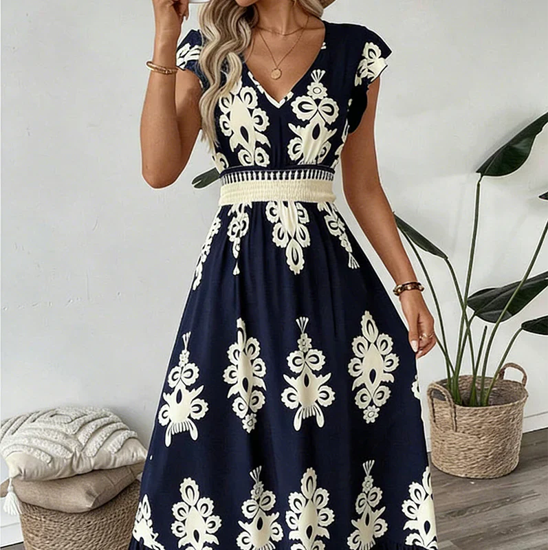 Osyrel - Printed Midi Dress