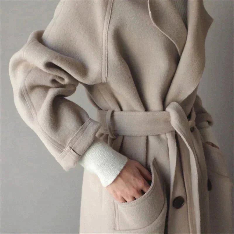 VICTORIA - ELEGANT LONG COAT