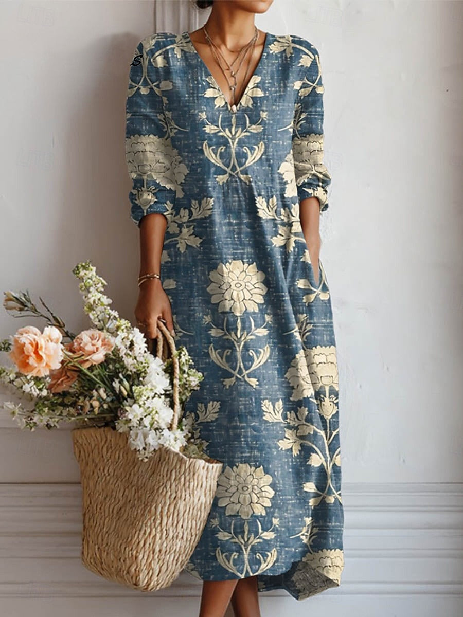Mina™ | Soft Wrap Midi Dress