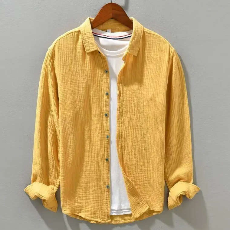 Grady - Soft-Touch Button-Up Shirt