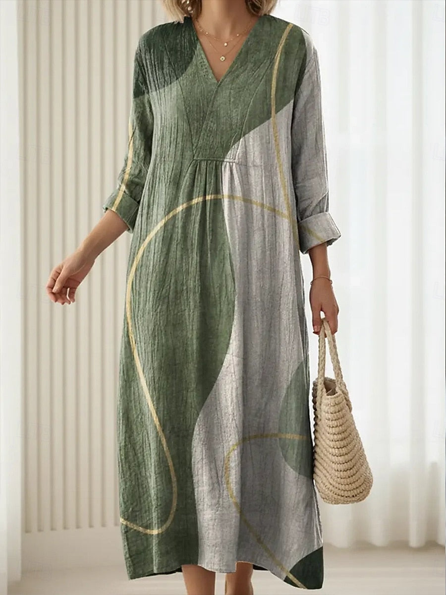 Abella™ | Tiered Midi with Soft Sleeves