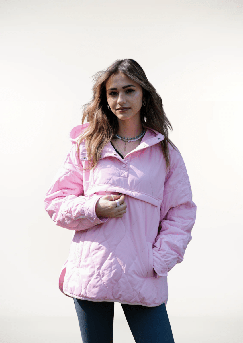 WILLOW | QUILTED WATER REPELLENT HOODED JACKET